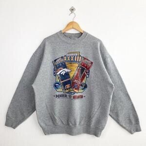 Denver Broncos Vs Atlanta Falcons Super Bowl 1993 Retro Fan Sweatshirt